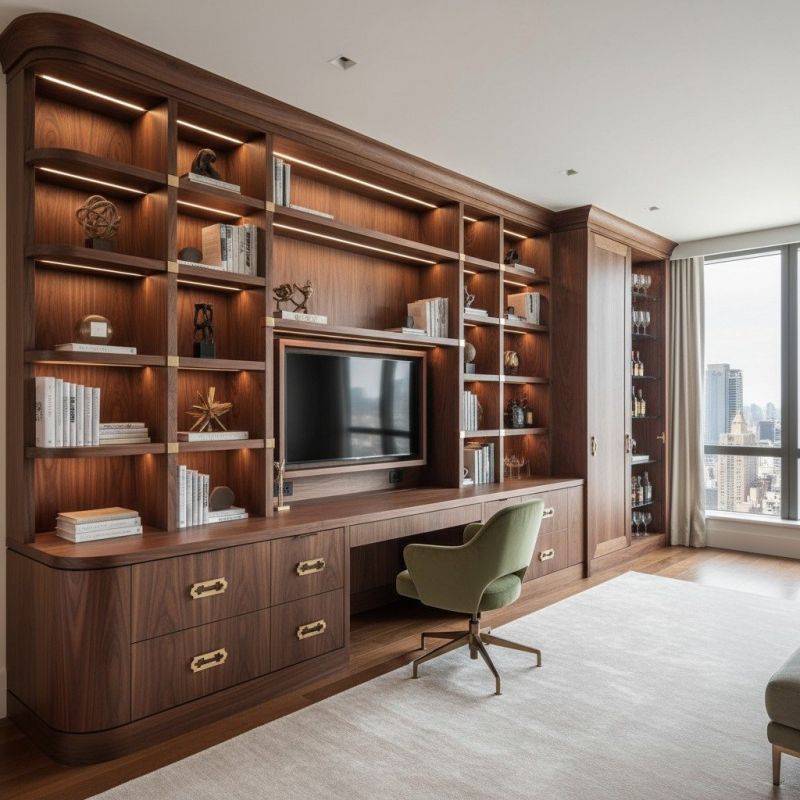 Custom Bookshelves Service in Durham, NC